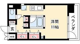 ラクロア  ｜ 愛知県名古屋市西区栄生1丁目34-23（賃貸マンション1R・8階・28.05㎡） その2