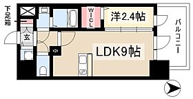 CREST TAPP志賀本通  ｜ 愛知県名古屋市北区若葉通1丁目14（賃貸アパート1LDK・13階・29.60㎡） その2