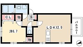 ルミエール清洲  ｜ 愛知県清須市西市場6丁目10-22（賃貸アパート1LDK・2階・46.37㎡） その2