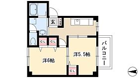 ファインMK  ｜ 愛知県北名古屋市鹿田合田145（賃貸アパート2K・1階・38.46㎡） その2