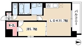 レジデンス悠海  ｜ 愛知県名古屋市北区上飯田西町3丁目22（賃貸マンション1LDK・5階・44.56㎡） その2