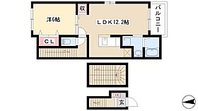 イル　レジーナ　I  ｜ 愛知県名古屋市西区東岸町2丁目46（賃貸アパート1LDK・3階・53.01㎡） その2