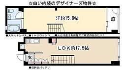 FLATSGAZERY 1LDKの間取図画像