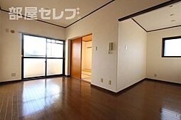 ベルハイツ清水 2階2LDKのリビング/ダイニング