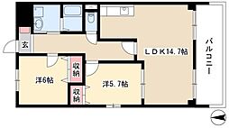 クレアール古城 1階