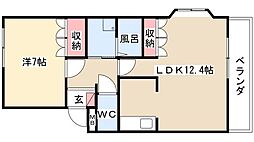 グランブルー 2階