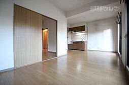 コンフォール南川 1階2LDKのリビング/ダイニング