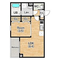 (仮称)ジーメゾン清須ゼニエス 3階/-