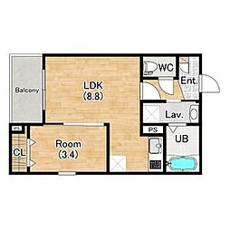 (仮称)ジーメゾン清州グレイス 1階/-