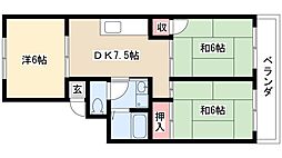 松美マンション 2階