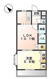 エスポアハイム弐番館 2階/-
