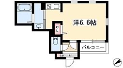 Cherim上飯田 ワンルームの間取図画像