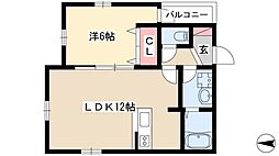 グランレーヴ黒川II 1階/-