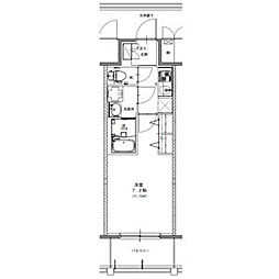 名古屋市西区新道1丁目マンション 1Kの間取図画像