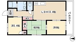 シャトル古城 2階