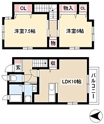 サウスコート楠 1階/-