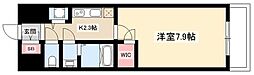 エスリード名城公園プライム 1Kの間取図画像