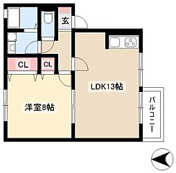 カーサ・みやにしA 2階