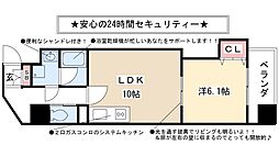 カスタリア志賀本通 1LDKの間取図画像