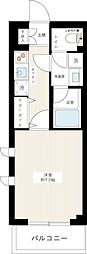 ARCOBALENOOSHIAGEEAST 1Kの間取図画像