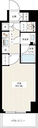 MAINSTAGETOKYO・NORTHHY's 1Kの間取図画像