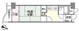 間取図画像 1K