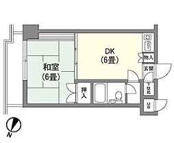 間取図画像 1DK