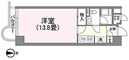 間取図画像 1K