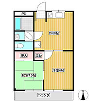 カレント二宮A 0208 ｜ 岡山県津山市二宮（賃貸アパート2DK・2階・38.88㎡） その2