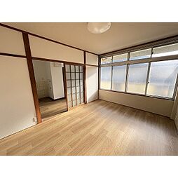 津山口Fアパート 0202 2階2DKのリビング/ダイニング