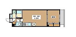 (仮称)ミリアビタ船橋 1LDKの間取図画像