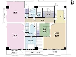 間取図画像 3LDK
