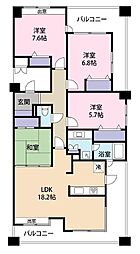 間取図画像 4LDK
