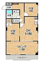 ハイツアルテミス 303 ｜ 茨城県つくば市梅園2丁目28-8（賃貸マンション2LDK・3階・64.98㎡） その2