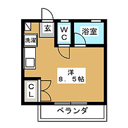 間取図画像 ワンルーム