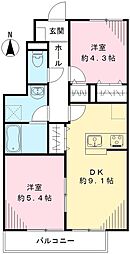 くぬぎハイツ 1階