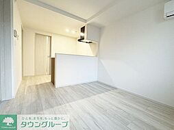 西武新宿線 久米川駅 徒歩9分の賃貸アパート 1階1LDKのリビング/ダイニング