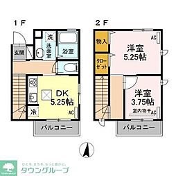 間取図画像 2DK