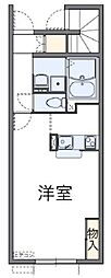 レオネクストウィステリア関町 ワンルームの間取図画像