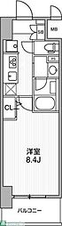 志木市本町5丁目マンション 1Kの間取図画像