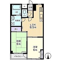 信開トピア堀川 202   ｜ 富山県富山市堀川町（賃貸マンション2LDK・2階・47.25㎡） その2