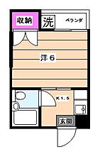 フラット江古田（RC） 202 ｜ 東京都練馬区豊玉北１丁目15-13（賃貸マンション1K・2階・17.00㎡） その2