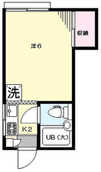 ファミール不二 202｜東京都世田谷区太子堂４丁目(賃貸アパート1K・2階・16.00㎡)の写真 その2