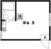 シャンブル武蔵関 103 ｜ 東京都練馬区関町北４丁目1-2（賃貸アパート1R・1階・14.00㎡） その2