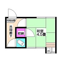 やよい荘 101 ｜ 東京都杉並区天沼１丁目16-1（賃貸アパート1R・1階・9.00㎡） その2