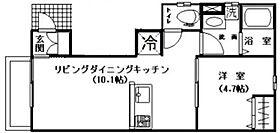 モンシャトー天沼 101 ｜ 東京都杉並区天沼１丁目40-4（賃貸アパート1LDK・1階・33.12㎡） その2