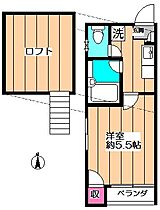 フォレスト荻窪 203 ｜ 東京都杉並区阿佐谷南３丁目50-16（賃貸アパート1R・2階・18.00㎡） その2