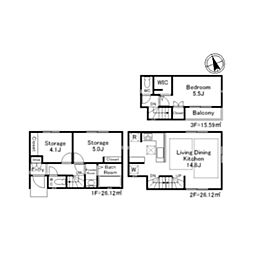 (仮称)阿佐谷南3貸家