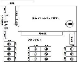 アルカディア鷺宮駐車場