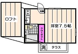 クローバーハイツ 1階/101